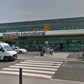 Newcastle International Airport.