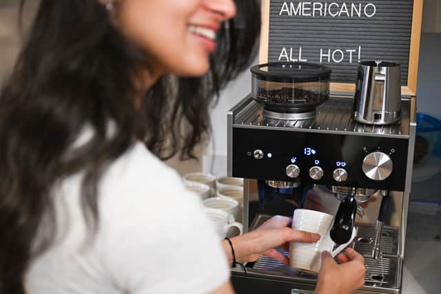 Ananya’s at-home-café now serves a variety of espresso-based coffees, from flat whites to spicy lattes