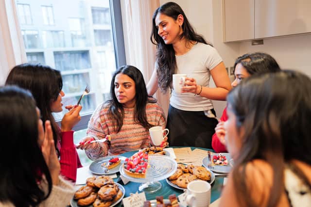 Since announcing the café's opening on TikTok, Sharma has been overwhelmed with positive responses