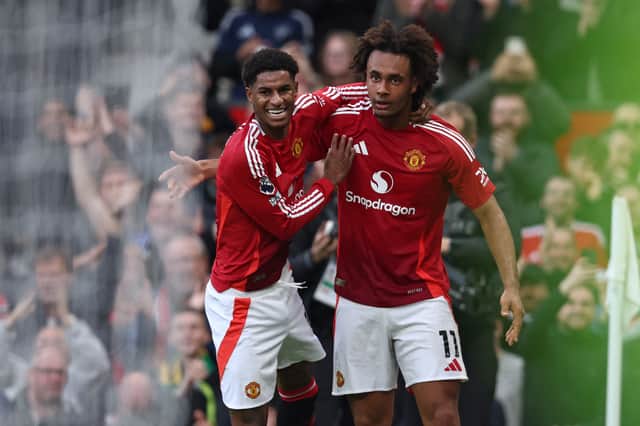 Marcus Rashford and Joshua Zirkzee both scored twice in the 4-0 win over Everton last week