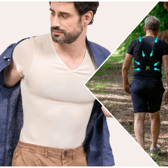 Alleviate back pain over the festive season and beyond with posture support vests 