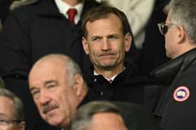 Former Manchester United and Newcastle United sporting director Dan Ashworth is linked with Arsenal. (Photo by OLI SCARFF/AFP via Getty Images)