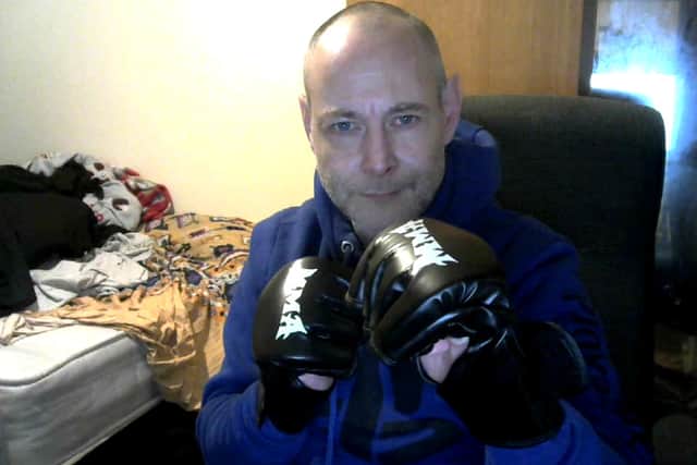 Tom Gallagher will be taking part in a charity fighting event for firefighters who saved his life