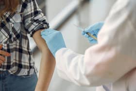 People who are eligible are being encouraged to get vaccinated to protect themselves from the 'quad-demic'.
