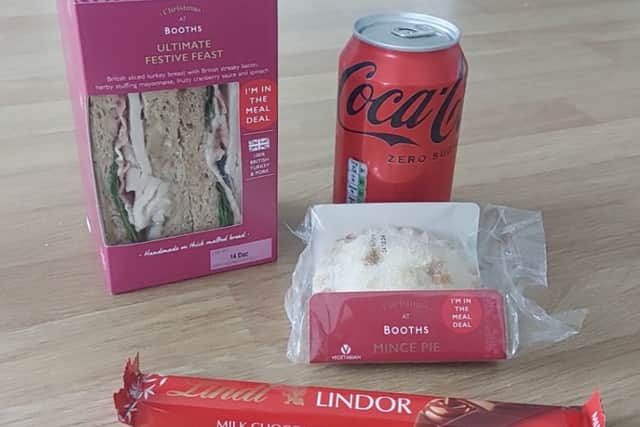 Booths' festive meal deal