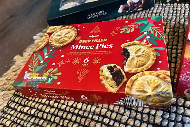 Mince pies taste test: Aldi's mince pies