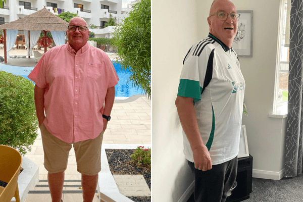 Keith Holliday has lost more than six stone since he joined Slimming World at the start of 2024.