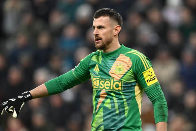 Newcastle United goalkeeper Martin Dubravka