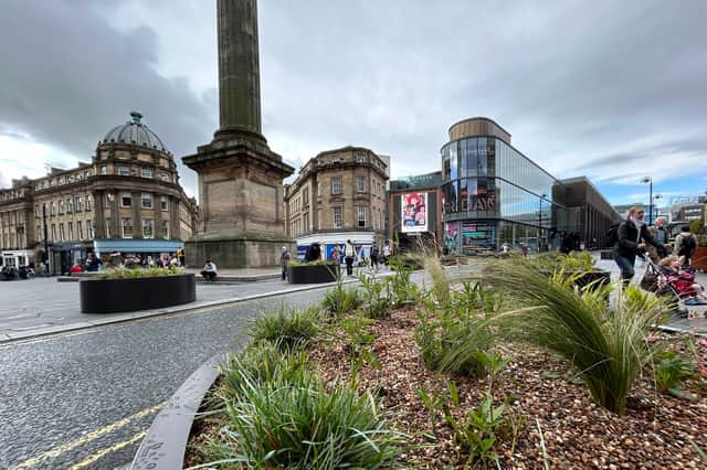 Grey's Monument in Newcastle's City Centre