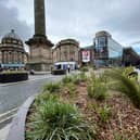 The incident happened following a protest at Grey’s Monument in the city centre. 