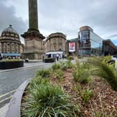 Grey's Monument in Newcastle's City Centre