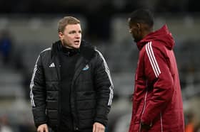 Eddie Howe and Alexander Isak