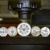 The five new designs include coins commemorating the Red Arrows, the modern railway and Queen Elizabeth The Queen Mother