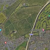 Land to north east of Springwell, Sunderland, where the solar farm could be built