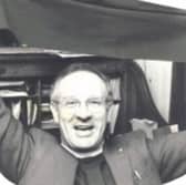 Rev John Maughan who swapped football for a life in the church.