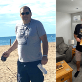 Peter Burns has lost four stone since joining Slimming World in December 2023.