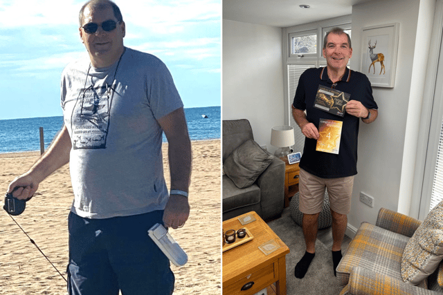 Peter Burns has lost four stone since joining Slimming World in December 2023.