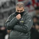 Tottenham Hotspur's Greek-Australian Head Coach Ange Postecoglou. Photo by GLYN KIRK/AFP via Getty Images)