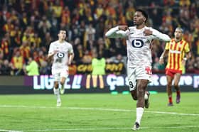 Lille striker Jonathan David. David has been linked with Newcastle United and a host of Premier League clubs.