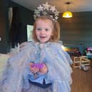 Beatrix Archbold celebrating her fourth birthday in style.