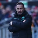 Wolves manager Vitro Pereira. Pereira has confirmed it would be a 'big risk' for Matheus Cunha to play the full 90 v Newcastle United
