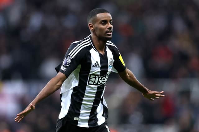 Newcastle United striker Alexander Isak