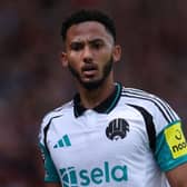 Lloyd Kelly pictured playing for Newcastle United