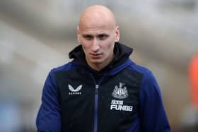 Newcastle United midfielder Jonjo Shelvey