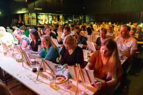 A Bob Ross-inspired painting event is coming to Newcastle in February.