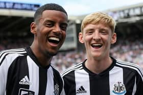 The Newcastle United goalscorers on Saturday, as envisaged by AI.