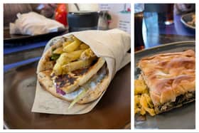 Food at Simply Greek in Newcastle