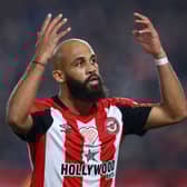 Brentford winger Bryan Mbeumo