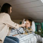 There was almost double the number of children in hospital with RSV compared with the same week last year. 