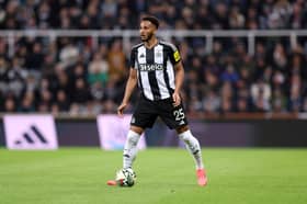 Newcastle United defender Lloyd Kelly. Kelly has been linked with a move to Juventus this month.