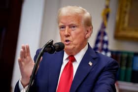 US president Donald Trump
