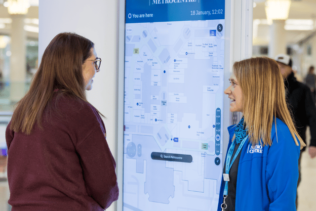 The Metrocentre has introduced a Living Map to help boost the shopping experience for its customers.