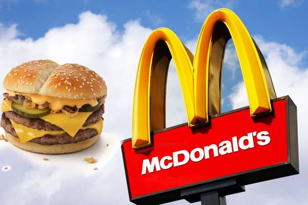 Philly Cheese Stack returns in February food menu which includes Valentine’s Day inspired pie (Photo: Adobe Stock/McDonald's)