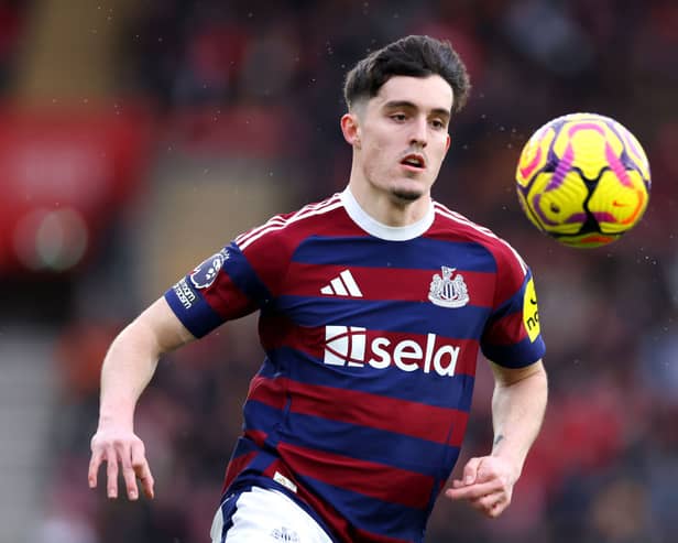 Newcastle United defender Tino Livramento