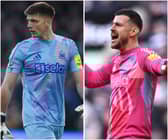 Nick Pope and Martin Dubravka.