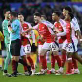 Arsenal went down to 10 men against Wolves.