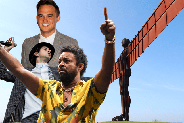 Maximo Park, Gareth Gates and Shaggy are just some of the acts performing at music festival in the North East throughout 2025 - and more acts to come.