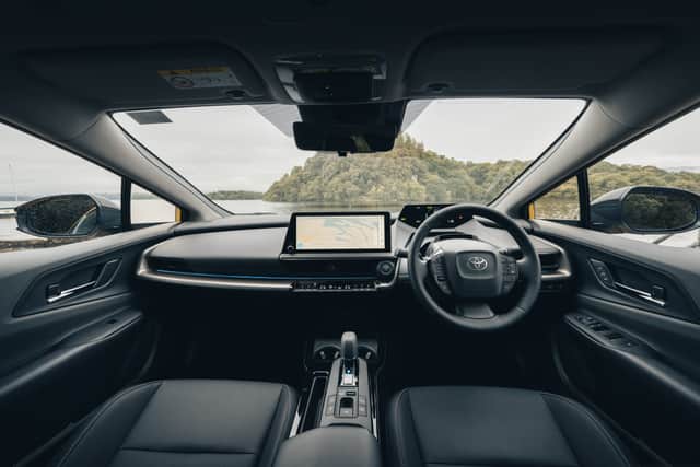 The interior layout is more conventional than quirky, but it's still not the car's best feature