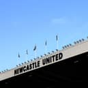 General view inside the stadium prior to the Premier League match between Newcastle United FC and Fulham FC at St James' Park on February 01, 2025 in Newcastle upon Tyne, England. (Photo by George Wood/Getty Images)