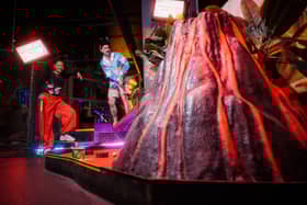Newcastle's Junkyard Golf is preparing for Valentine's Day.