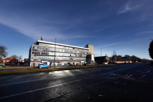 Wingrove house at the top of the A167 central motorway