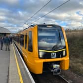 The first of the Metro’s long-awaited new fleet entered service in December, after suffering multiple delays, but they cannot run to Sunderland yet