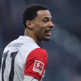 Eintracht Frankfurt striker Hugo Ekitike