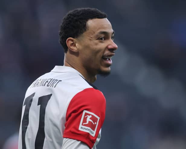 Eintracht Frankfurt striker Hugo Ekitike