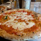 Pizza at Rudy's in Newcastle