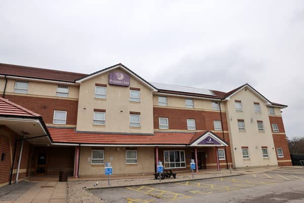 The Premier Inn hotel in Derwenthaugh, Gateshead.